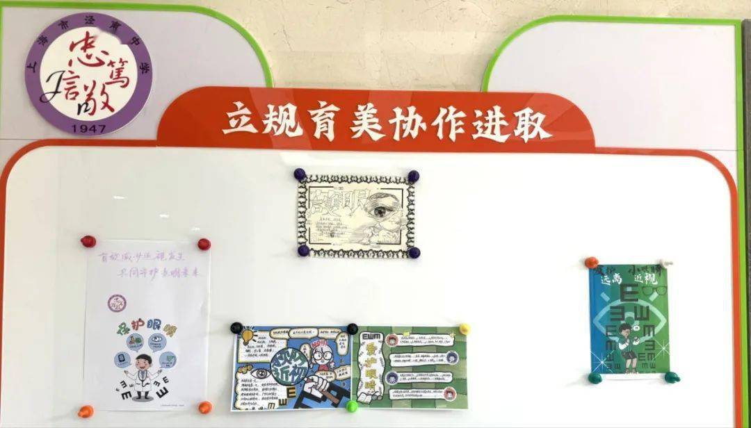 有效减少近视发生共同守护光明未来——上海市泾南中学2024年近视防控宣传教育月活动(图3)