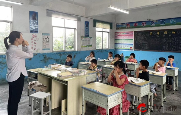 西平县芦庙中心校宋营小学、张崔吴小学、蔡庄合庄八里老庄开展近视防控宣传教育月活动(图3)