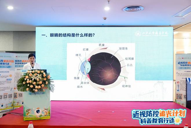 九游娱乐：“近视防控追光计划科普教育行动”公益活动在山东大学齐鲁医院成功举办(图5)