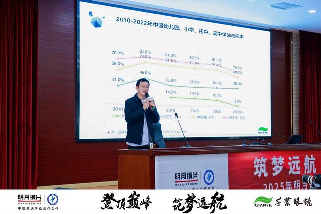 好视力成就大梦想明月镜片携手清华优秀学子科普近视防控(图2)